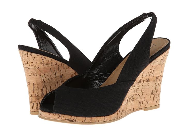 Diba Dream Of You (black) Women's Wedge Shoes