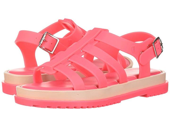 Mini Melissa Mel Flox Iii (little Kid) (pink) Girl's Shoes