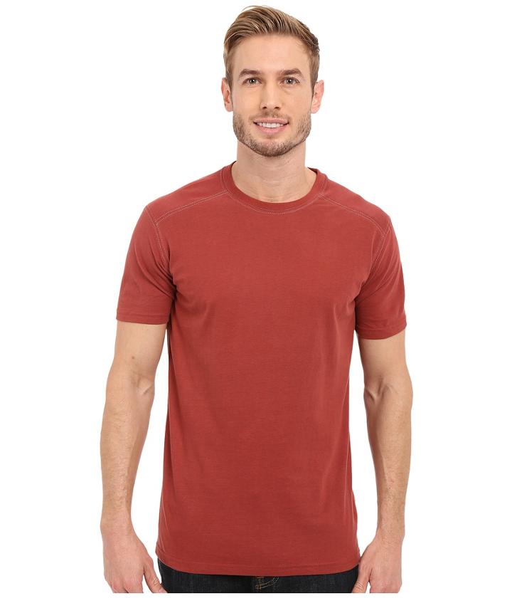 Kuhl Bravadotm Short Sleeve Top (sun Dried Tomato) Men's Short Sleeve Pullover