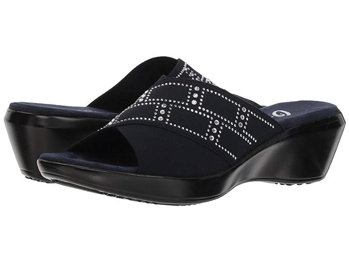 Onex Mistie (navy Elastic) Women's Sandals