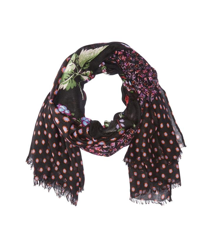 Vera Bradley Soft Fringe Scarf (winter Berry) Scarves