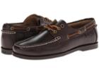 Polo Ralph Lauren Bienne Ii (dark Brown Smooth Pull Up) Men's Lace Up Casual Shoes