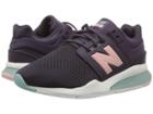 New Balance Kids Kl247v2p (little Kid) (black/purple) Girls Shoes