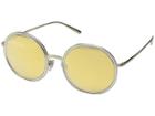 Giorgio Armani 0ar6052 (pale Gold/crystal/orange Mirror Pink) Fashion Sunglasses