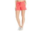 Reebok Classics French Terry Shorts (bright Rose/white) Women's Shorts