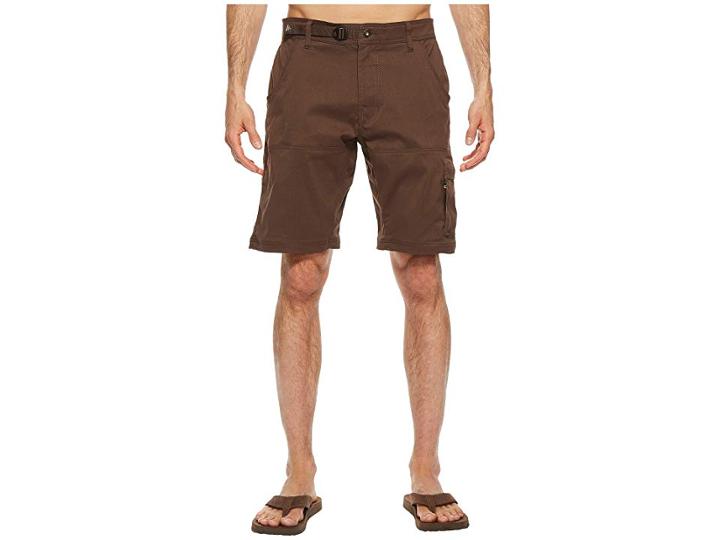 Prana Stretch Zion 10 Short (coffee Bean) Men's Shorts