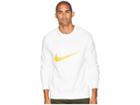 Nike Sb Sb Top Icon Crew Gfx Heritage (white/yellow Ochre) Men's Clothing