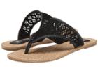 Rocket Dog Fannie (black Lovely Crochet) Women's Sandals