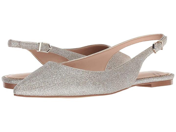 Sam Edelman Raya Slingback Flat (jute Glam Mesh) Women's Shoes