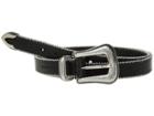 Rebecca Minkoff 25 Mm Smooth Ball Chain Belt (black/nickel) Women's Belts