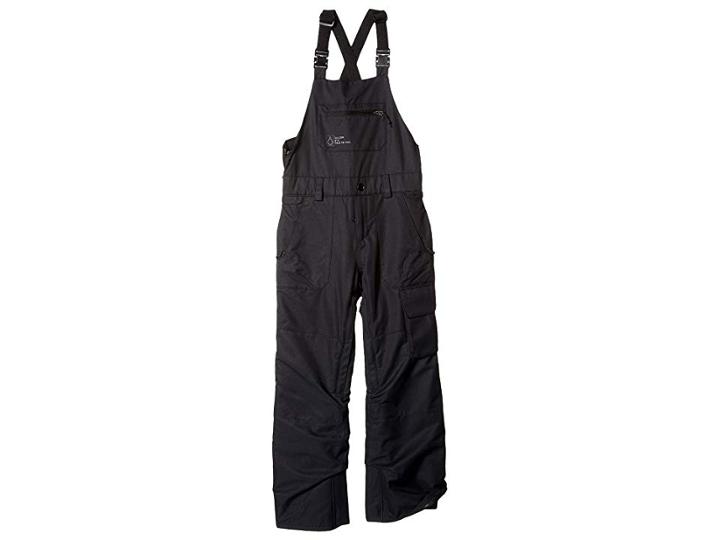 Volcom Kids Barkley Bib Overall (little Kids/big Kids) (black) Boy's Casual Pants