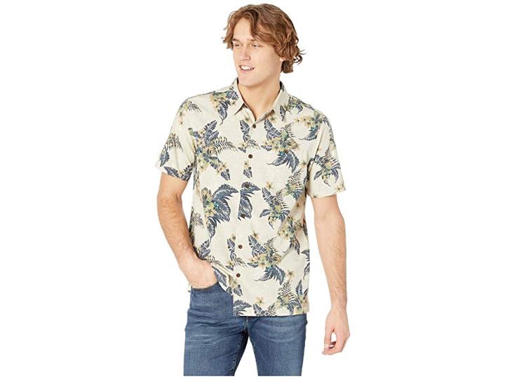 O'neill Coastline Woven Top (stone) Men's Clothing