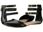 Massimo Matteo Ankle Strap Sandal (black) Women's Sandals
