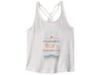 Roxy Kids Discover Something Double Strap Top (big Kids) (marshmallow) Girl's Sleeveless