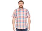 Nautica Big & Tall Big Tall Plaid Woven (sailor Red) Men's Clothing