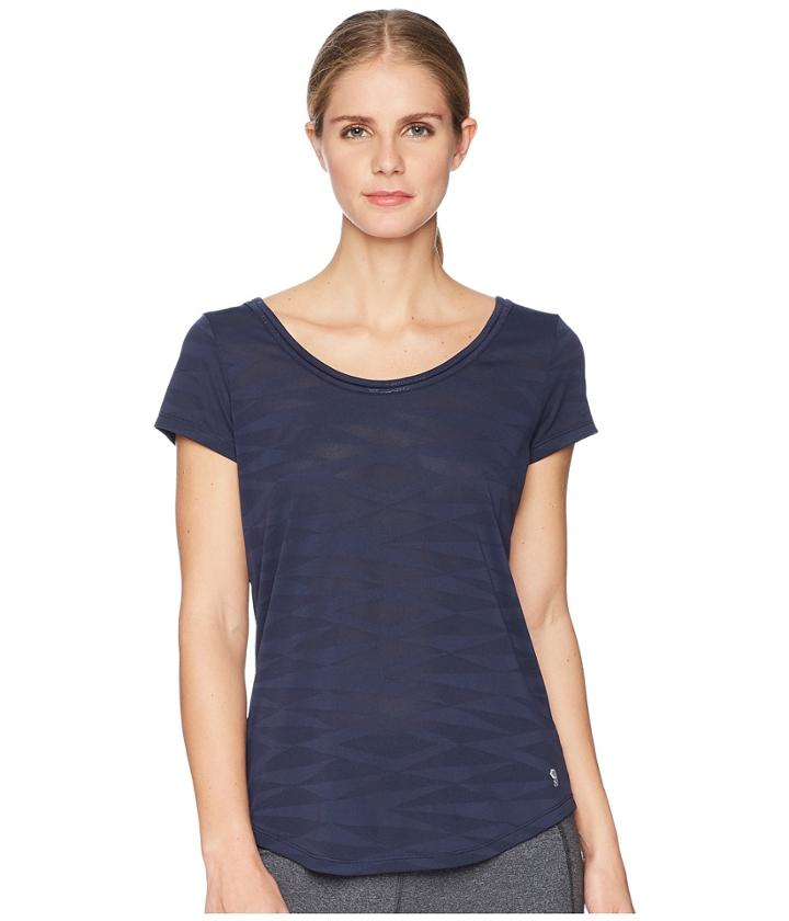 Mountain Hardwear Breeze Vnttm Short Sleeve Tee (dark Zinc) Women's T Shirt