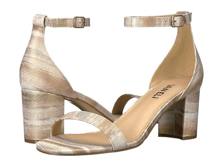 Vaneli Lilian (cream Kimbel/gold Buckle) High Heels
