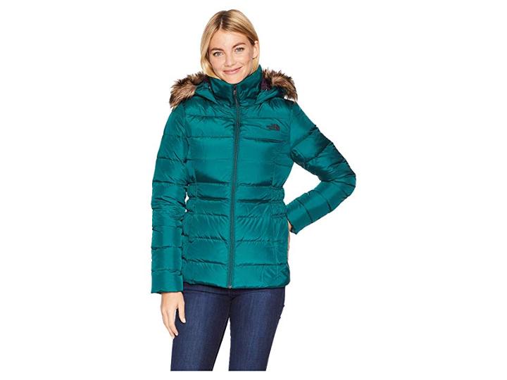 The North Face Gotham Jacket Ii (botanical Garden Green) Women's Coat