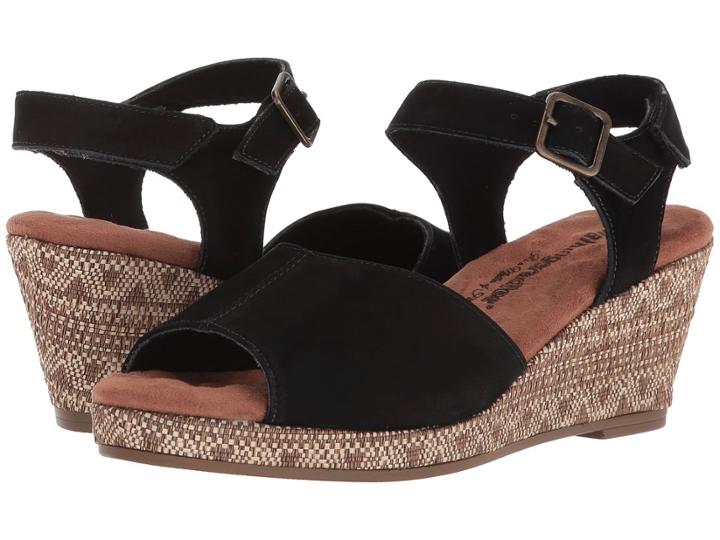 Walking Cradles Adaline (black Nubuck) Women's  Shoes