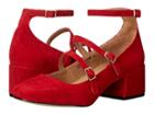 Chinese Laundry Moto (red Kid Suede) Women's Shoes