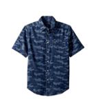 Polo Ralph Lauren Kids Camo Cotton Chambray Shirt (big Kids) (camo) Boy's Clothing
