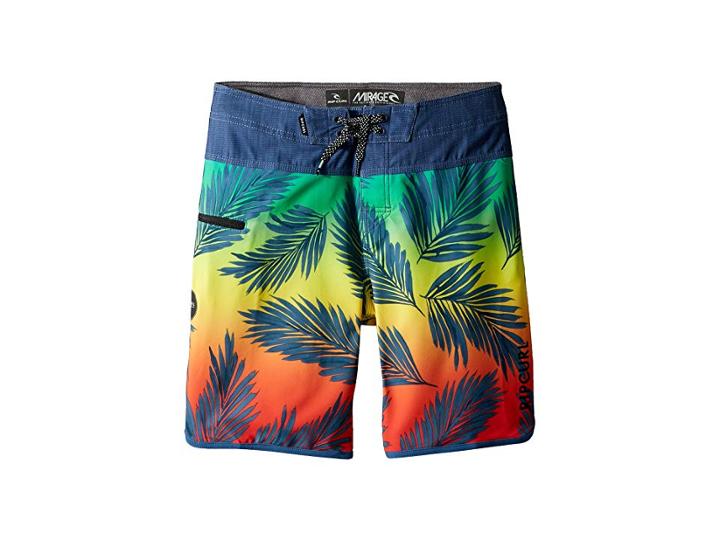 Rip Curl Kids Mirage Mason Rockies Boardshorts (big Kids) (orange Popsicle) Boy's Swimwear