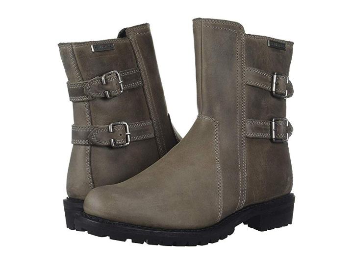 Harley-davidson Fillon (grey) Women's Zip Boots