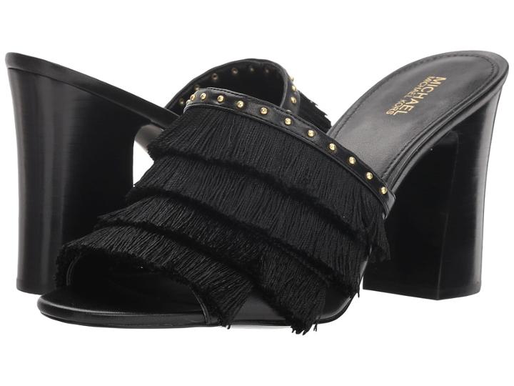 Michael Michael Kors Gallagher Mule (black) Women's Shoes