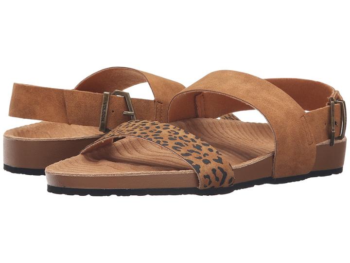 Volcom Unwind Sandal (cheetah) Women's Sandals