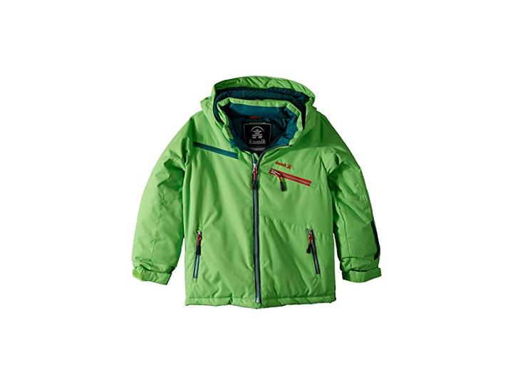 Kamik Kids Zade Jacket (toddler/little Kids/big Kids) (lime) Boy's Coat