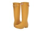 Hunter Original Back Adjustable Rain Boots (fennel Seed) Women's Rain Boots