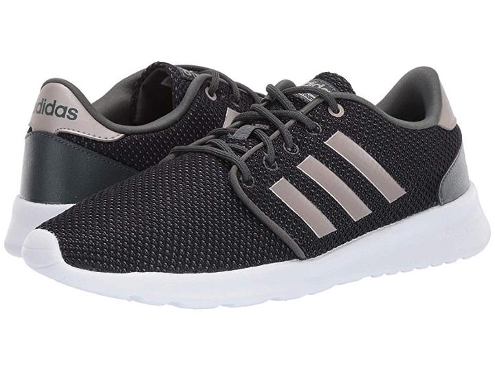 Adidas Cloudfoam Qt Racer (legend Ivy/platinum Metallic/core Black) Women's Running Shoes