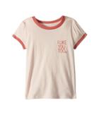 Lucky Brand Kids Jocelyn Tee (little Kids) (peach Blush) Girl's T Shirt