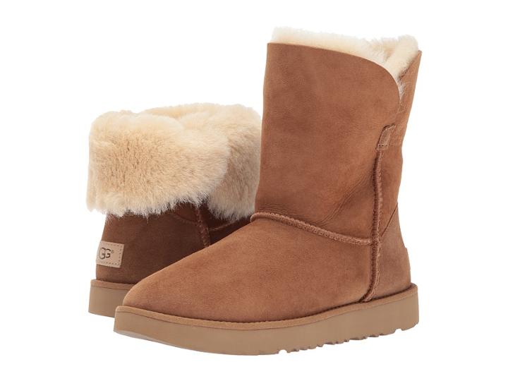 Ugg Classic Cuff Short (chestnut) Women's Shoes