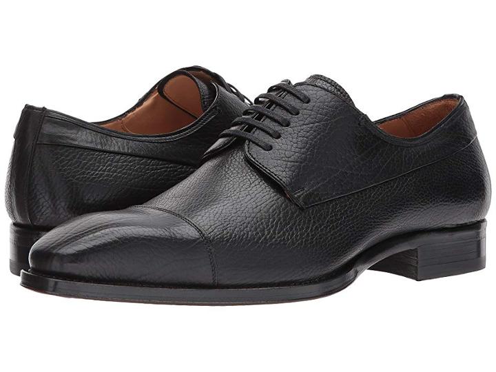 Mezlan Pulpi (black) Men's Lace Up Cap Toe Shoes