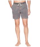 Globe Split Poolshorts (vintage Black) Men's Swimwear