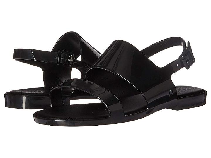 Mini Melissa Mel Classy (little Kid/big Kid) (black) Girl's Shoes