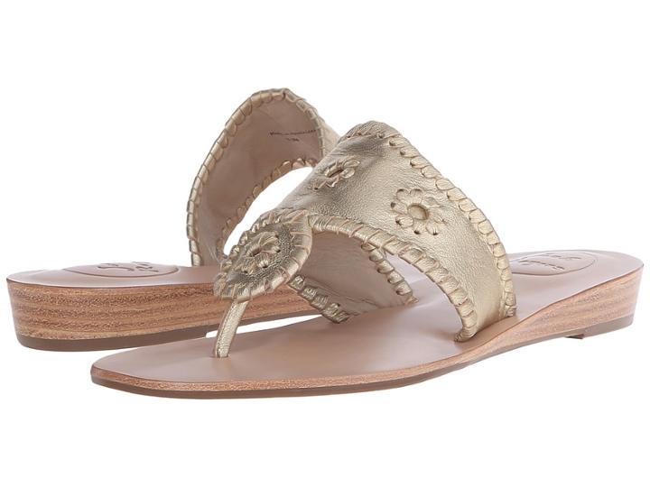 Jack Rogers Capri (gold) Women's Sandals