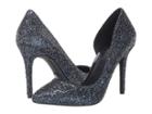 Michael Michael Kors Claire D'orsay Pump (navy/silver) Women's 1-2 Inch Heel Shoes