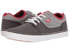 Dc Tonik Tx (grey/grey/red) Men's Skate Shoes