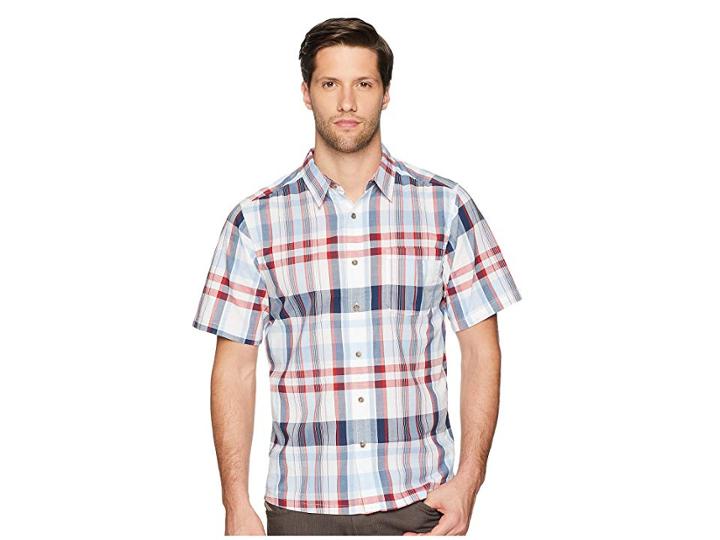 Mountain Khakis Tomahawk Madras Shirt (twilight Plaid) Men's T Shirt