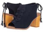 Toms Elba (navy Suede/raffle) High Heels