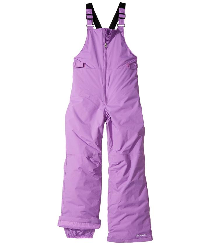 Columbia Kids Snowslopetm Ii Bib (little Kids/big Kids) (crown Jewel) Girl's Snow Bibs One Piece