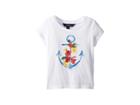 Polo Ralph Lauren Kids Cotton Jersey Graphic T-shirt (toddler) (white/multi) Girl's T Shirt
