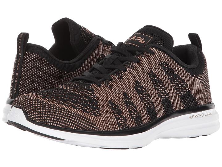 Athletic Propulsion Labs (apl) Techloom Pro (black/rose Gold) Men's  Shoes