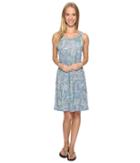 Columbia Freezertm Iii Dress (iceberg Tropical Dot) Women's Dress