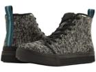 Toms Trvl Lite High (black Melange Knit) Men's Lace Up Casual Shoes