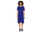 Eileen Fisher Jewel Neck Dress (blue Violet) Women's Dress
