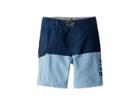 Rip Curl Kids Dawn Patrol Boardshorts (big Kids) (blue) Boy's Swimwear