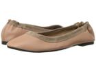 M4d3 Cozy (nude/deep Taupe Glove Leather/cow Suede) Women's Flat Shoes